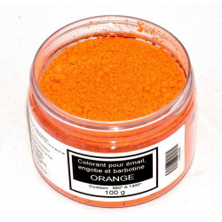 COLORANT ORANGE EMAUX & BARBOTINE ORANGE - 100g