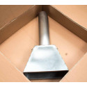 
  FOUR ROHDE : HOTTE POUR FOUR GAZ TG - DIAM 150 mm - Fours gaz 1320°C à enfournement vertical - Cigale et Fourmi
