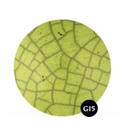 
  EMAIL RAKU LIQUIDE JAUNE VERT - 0,5 LITRES - Emaux Raku liquides - Cigale et Fourmi