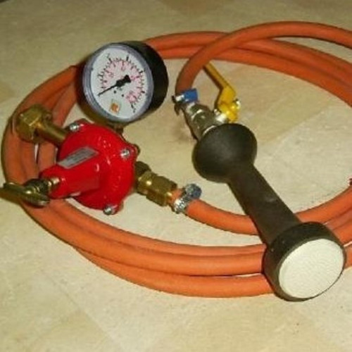 
  BRULEUR RAKU 15 Kw + MANODETENDEUR+  TUYAU - Brûleurs gaz pour fours raku - Cigale et Fourmi
