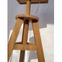 
  SELLE SCULPTEUR CHENE HUILE - PLATEAU 40 x 40 cm - Selles de sculpteur - Cigale et Fourmi
