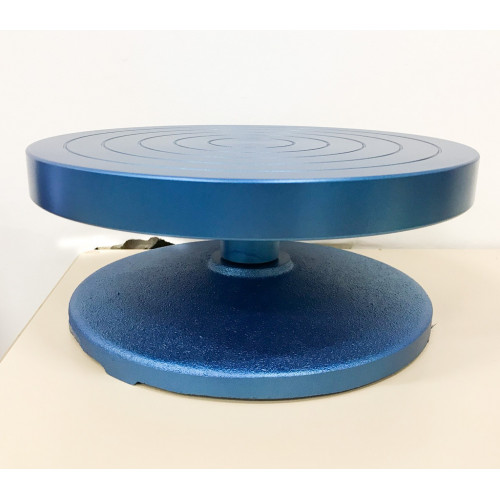 
  TOURNETTE DE TABLE - HAUTE - EN FONTE DIA 250mm x HAUT 110 mm - tournette poterie - Cigale et Fourmi
  