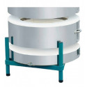
  TE100S - FOUR ROHDE 100 LITRES AVEC ANNEAU - 1320°C + TC304 - Fours ROHDE Série TE S - Cigale et Fourmi