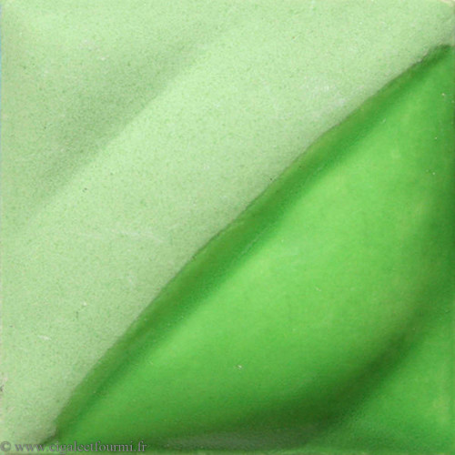 
  ENGOBE FAIENCE VERT CLAIR EN POUDRE -  LES 500G - Engobes faïence en poudre - Cigale et Fourmi