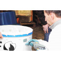 
  FIBRE SUPERWO607 non toxique - ep 25mm - larg 61 cm - le rouleau de 7,32m - Raku - Cigale et Fourmi