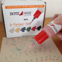 
  KIT DE 6 ENGOBES BOTZ EN 50ML - Engobes Faïence liquides BOTZ - Cigale et Fourmi