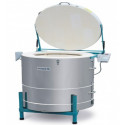 
  TE250S - FOUR ROHDE 250 LITRES AVEC ANNEAU - 1320°C + TC304 TRIPAHSE - Fours ROHDE Série TE S - Cigale et Fourmi