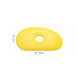 ESTEQUE MUDTOOLS JAUNE SOUPLE N°1