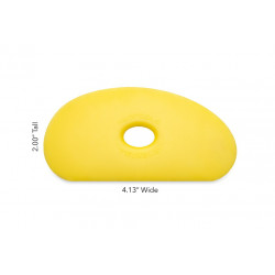 ESTEQUE MUDTOOLS JAUNE SOUPLE N°5