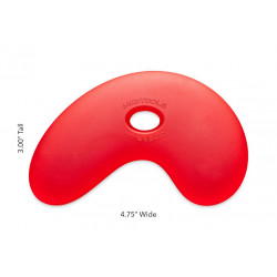 ESTEQUE MUDTOOLS ROUGE TRES SOUPLE N°6