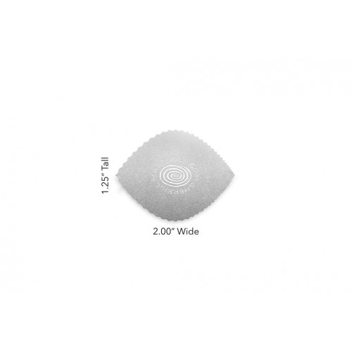 
  ESTEQUE FORME FEUILLE BORD PETIT ANGLE INOX MUDTOOLS N°4 - Estèque - Cigale et Fourmi