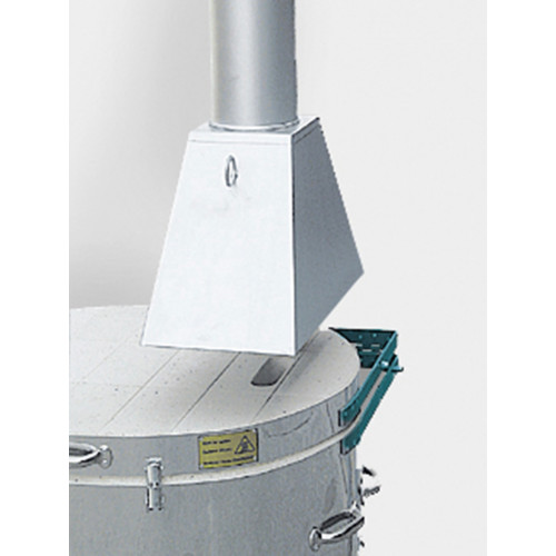 
  FOUR ROHDE : HOTTE POUR FOUR GAZ TG - DIAM 150 mm - Fours gaz 1320°C à enfournement vertical - Cigale et Fourmi