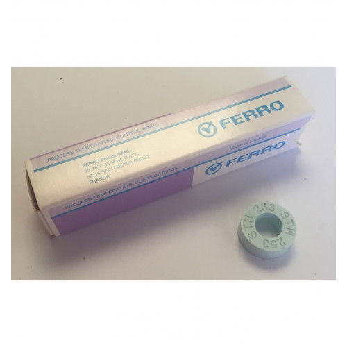 
  ANNEAU FERRO 1130° à 1400°C - BOITE DE 10 - Pyrométrie et régulations - Cigale et Fourmi