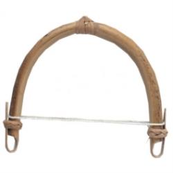 ANSE DE THEIERE FORME RONDE - 100 mm - EN ROTIN