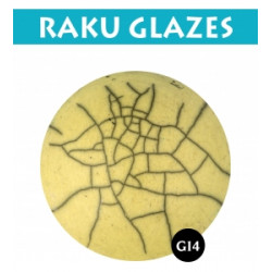 EMAIL RAKU LIQUIDE JAUNE CLAIR - 0,5 LITRES