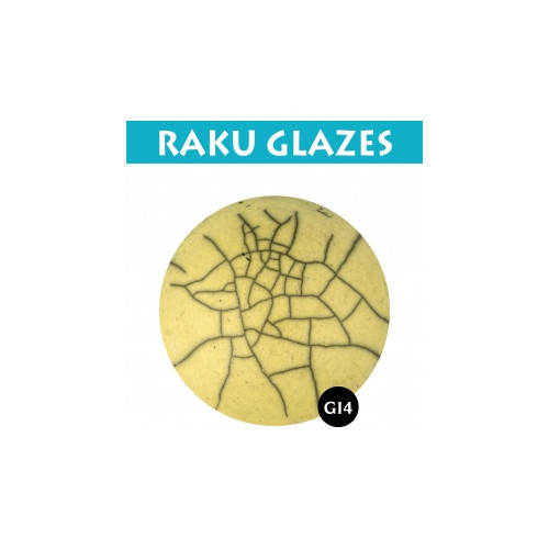 
  EMAIL RAKU LIQUIDE JAUNE CLAIR - 0,5 LITRES - Emaux Raku liquides - Cigale et Fourmi