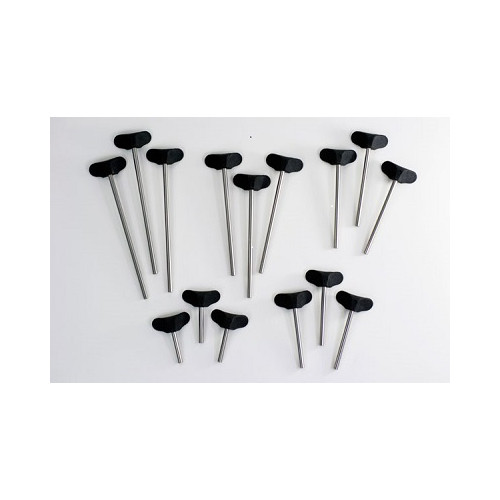 
  ENSEMBLE DE 15 TIGES ET 15 COUSSINS POUR GIFFIN GRIP - Outils Giffin Grip - Cigale et Fourmi