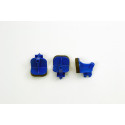 
  LOT DE 3 GLISSIERES BASIC BLEU - Outils Giffin Grip - Cigale et Fourmi
