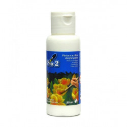 PEINTURE ACRYLIQUE BLANC 80 ml