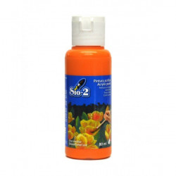 PEINTURE ACRYLIQUE ORANGE 80 ml