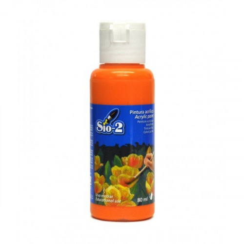 
  PEINTURE ACRYLIQUE ORANGE 80 ml - Terres sans cuisson - Cigale et Fourmi
