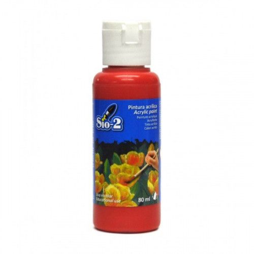 
  PEINTURE ACRYLIQUE ROUGE 80 ml - Terres sans cuisson - Cigale et Fourmi