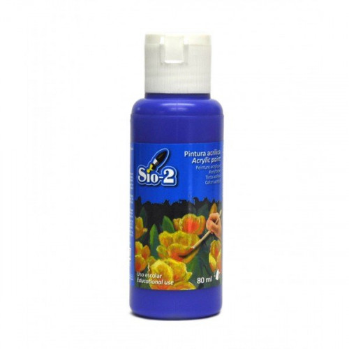 
  PEINTURE ACRYLIQUE BLEU ULTRAMARINE 80 ml - Terres sans cuisson - Cigale et Fourmi