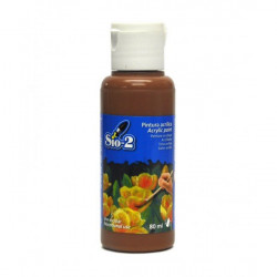 PEINTURE ACRYLIQUE MARRON 80 ml