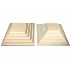 SET DE 5 FORMES CARREES- POUR CREER DE LA VAISSELLE