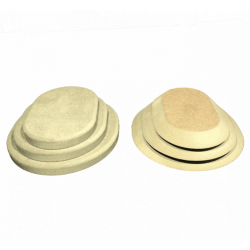 SET DE 3 PETITES FORMES RECTANGLES ARRONDIS - POUR CREER DE LA VAISSELLE