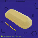 
  Formes en bois - Rectangle Bord Arrondi - Pack de 3 - Moules et formes en bois GR Pottery Forms - Cigale et Fourmi