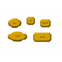 
  Formes en bois - Plateau - Pack de 5 - Moules et formes en bois GR Pottery Forms - Cigale et Fourmi