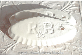 Terre faience blanche & argile faïence blanche